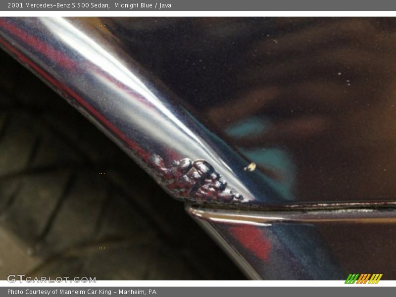 Midnight Blue / Java 2001 Mercedes-Benz S 500 Sedan