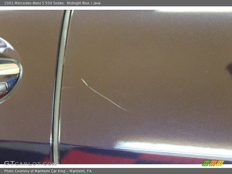 Midnight Blue / Java 2001 Mercedes-Benz S 500 Sedan