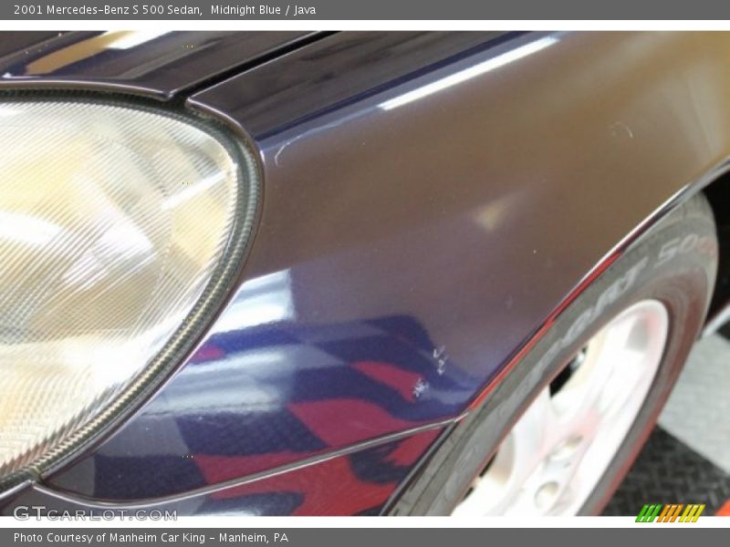 Midnight Blue / Java 2001 Mercedes-Benz S 500 Sedan
