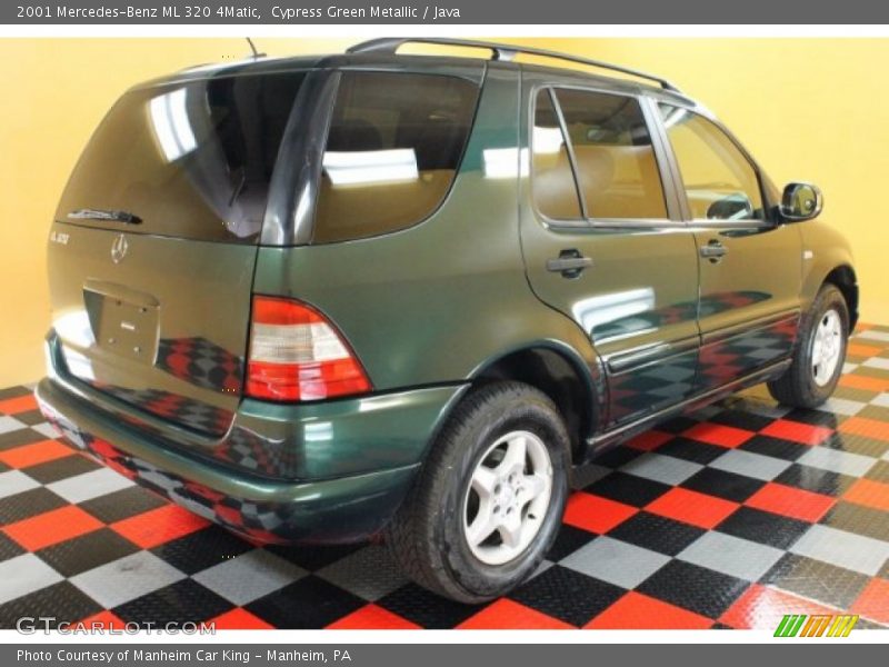 Cypress Green Metallic / Java 2001 Mercedes-Benz ML 320 4Matic