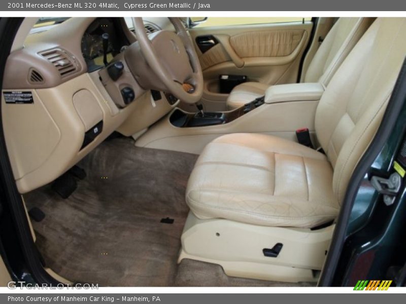 Cypress Green Metallic / Java 2001 Mercedes-Benz ML 320 4Matic