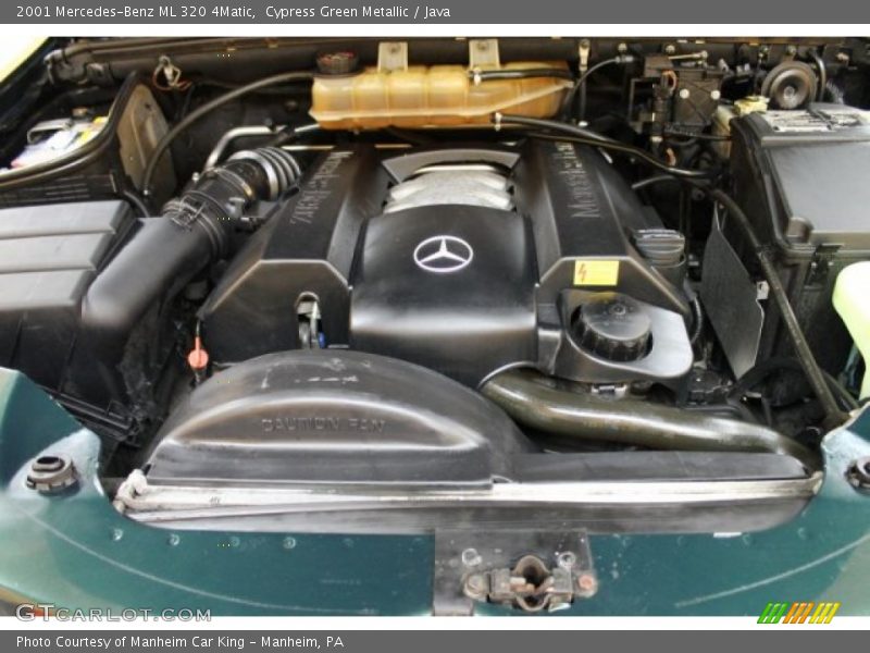 Cypress Green Metallic / Java 2001 Mercedes-Benz ML 320 4Matic