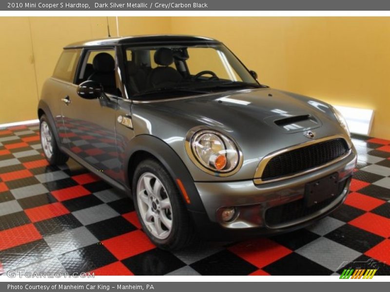 Dark Silver Metallic / Grey/Carbon Black 2010 Mini Cooper S Hardtop