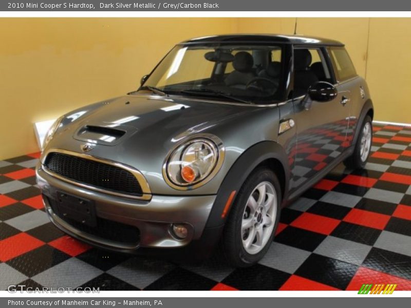 Dark Silver Metallic / Grey/Carbon Black 2010 Mini Cooper S Hardtop