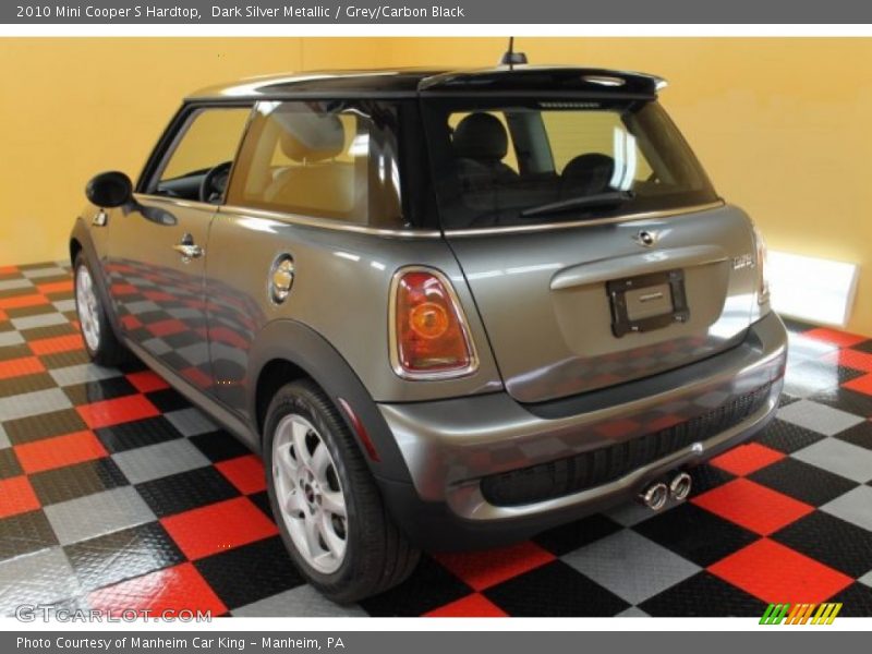 Dark Silver Metallic / Grey/Carbon Black 2010 Mini Cooper S Hardtop
