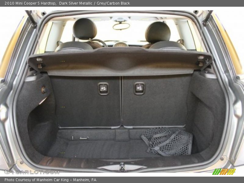  2010 Cooper S Hardtop Trunk
