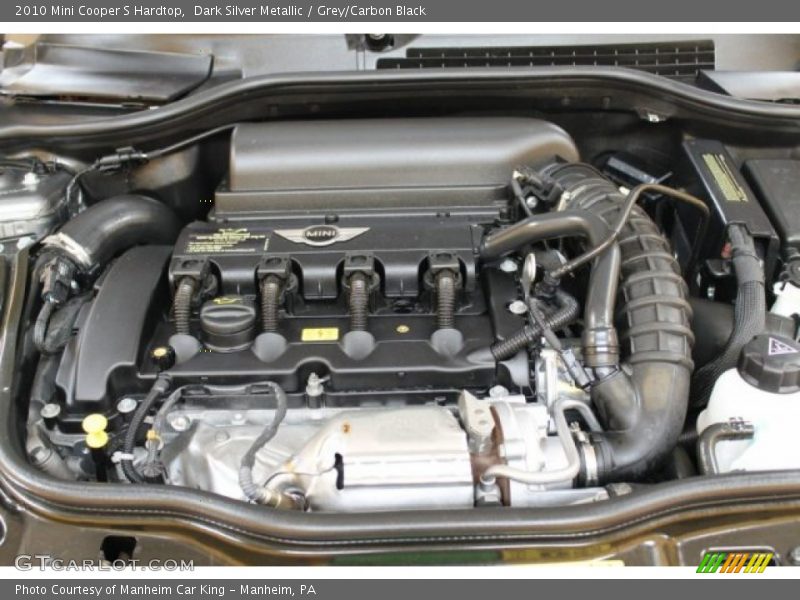  2010 Cooper S Hardtop Engine - 1.6 Liter Turbocharged DOHC 16-Valve VVT 4 Cylinder