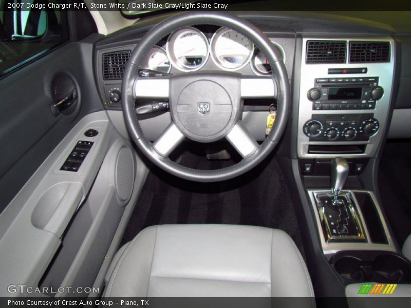 Stone White / Dark Slate Gray/Light Slate Gray 2007 Dodge Charger R/T