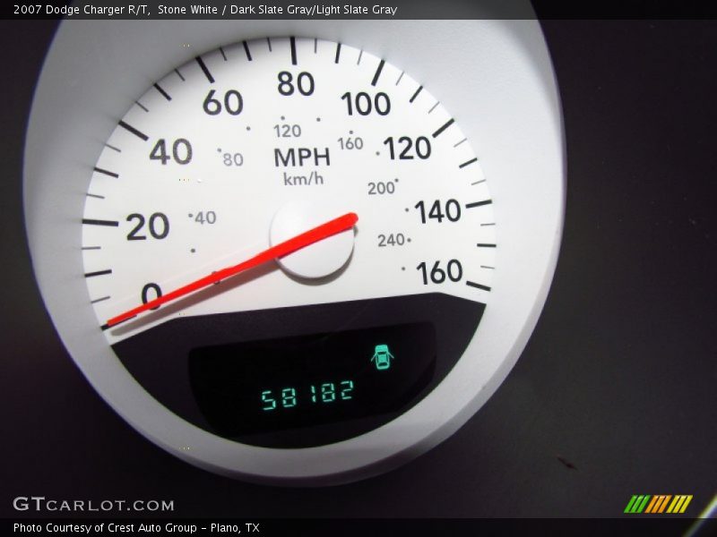 Stone White / Dark Slate Gray/Light Slate Gray 2007 Dodge Charger R/T