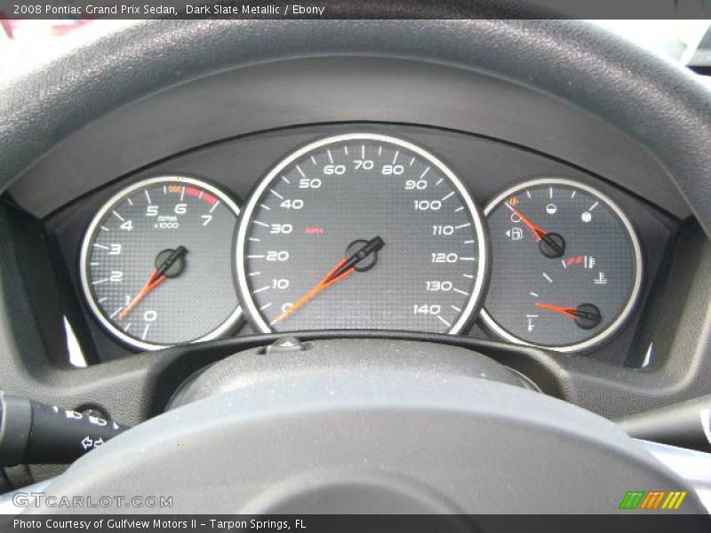 Dark Slate Metallic / Ebony 2008 Pontiac Grand Prix Sedan