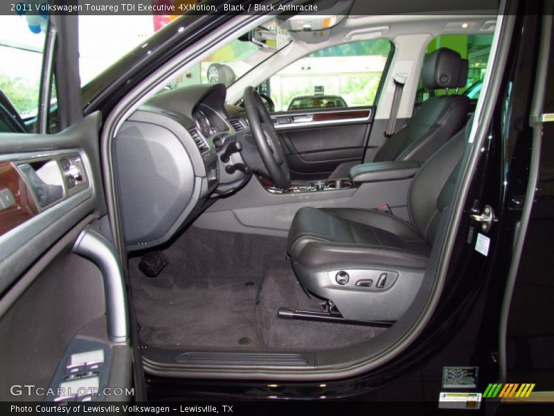  2011 Touareg TDI Executive 4XMotion Black Anthracite Interior