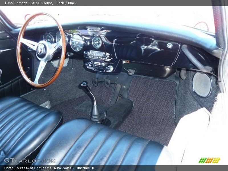 Dashboard of 1965 356 SC Coupe