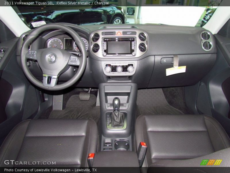 Reflex Silver Metallic / Charcoal 2011 Volkswagen Tiguan SEL