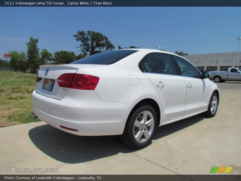 Candy White / Titan Black 2011 Volkswagen Jetta TDI Sedan