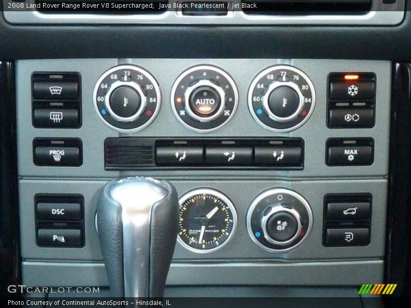 Java Black Pearlescent / Jet Black 2008 Land Rover Range Rover V8 Supercharged