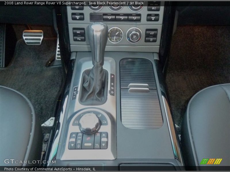 Java Black Pearlescent / Jet Black 2008 Land Rover Range Rover V8 Supercharged