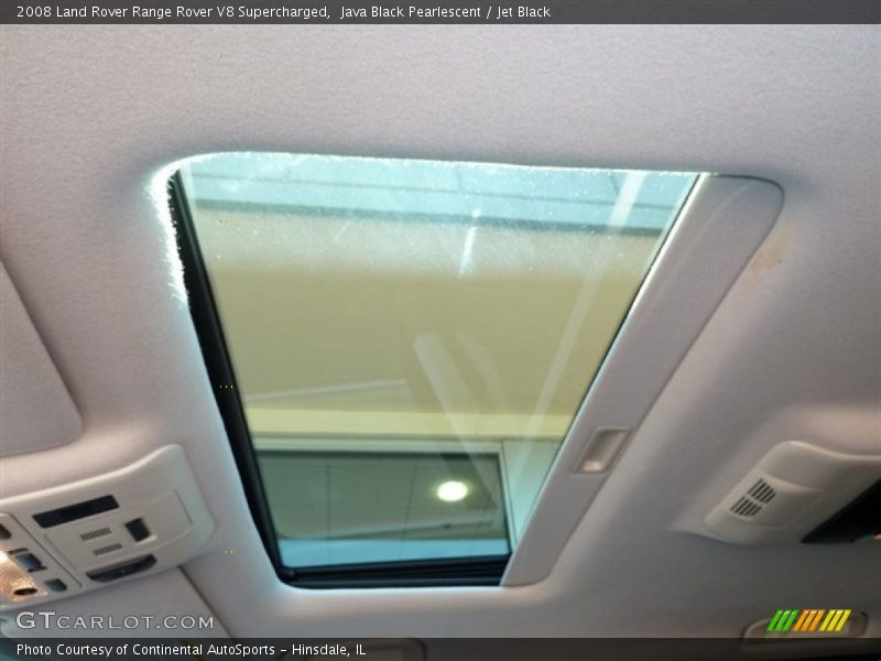 Java Black Pearlescent / Jet Black 2008 Land Rover Range Rover V8 Supercharged