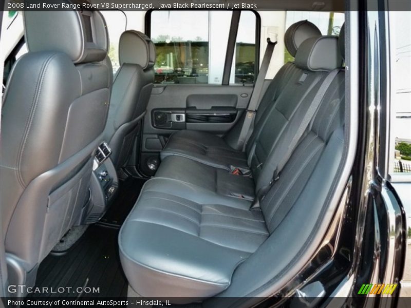 Java Black Pearlescent / Jet Black 2008 Land Rover Range Rover V8 Supercharged