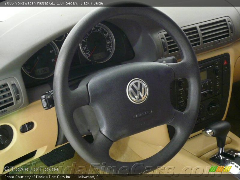 Black / Beige 2005 Volkswagen Passat GLS 1.8T Sedan