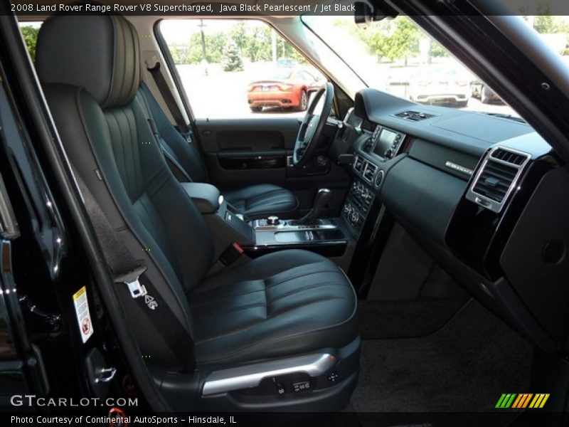 Java Black Pearlescent / Jet Black 2008 Land Rover Range Rover V8 Supercharged