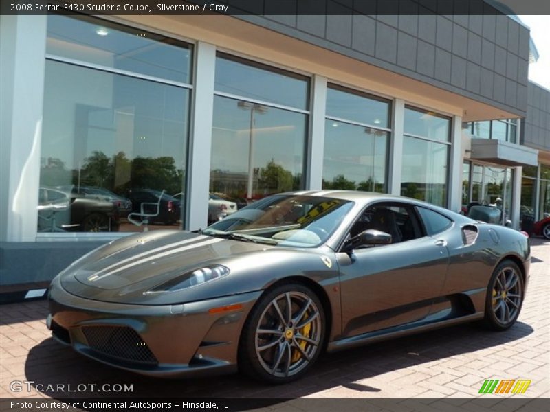 Front 3/4 View of 2008 F430 Scuderia Coupe