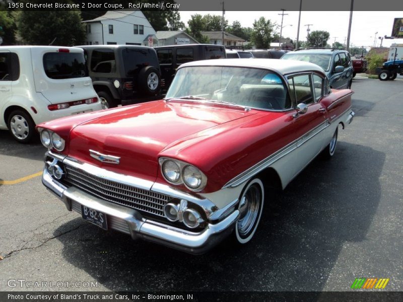 Front 3/4 View of 1958 Biscayne 2 Door Coupe