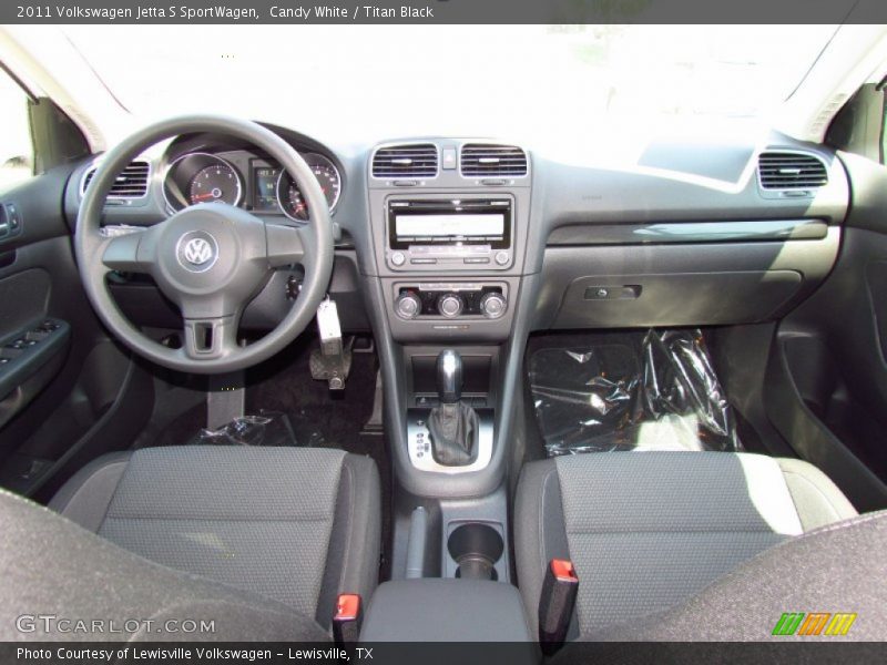 Dashboard of 2011 Jetta S SportWagen