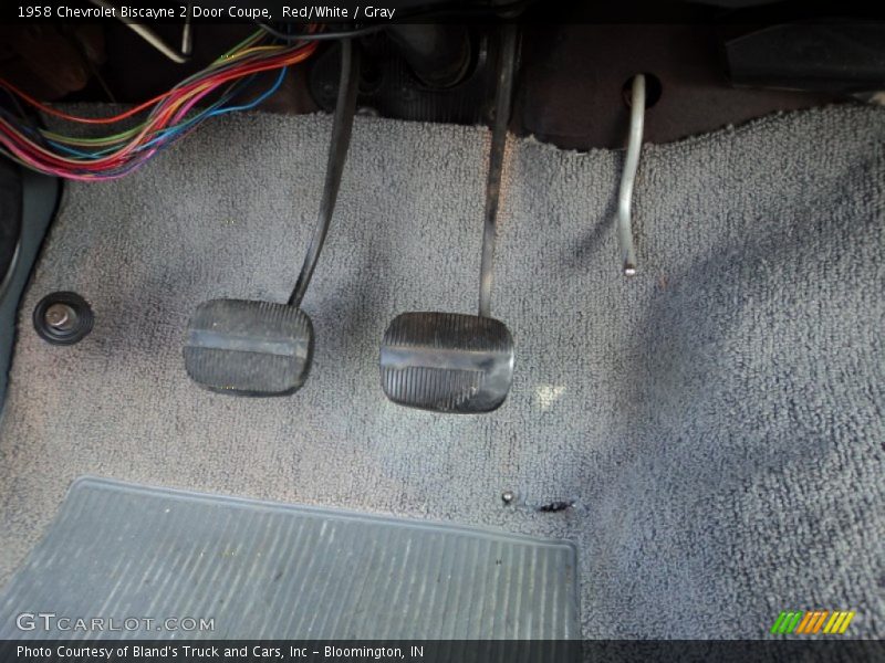 Controls of 1958 Biscayne 2 Door Coupe