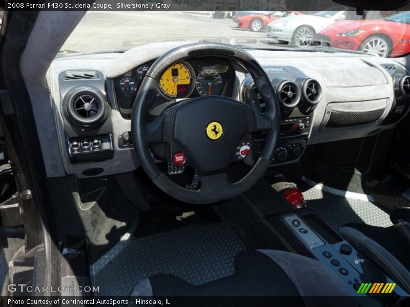 Dashboard of 2008 F430 Scuderia Coupe