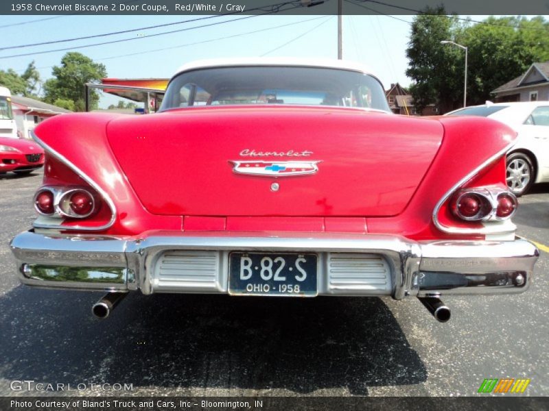  1958 Biscayne 2 Door Coupe Red/White