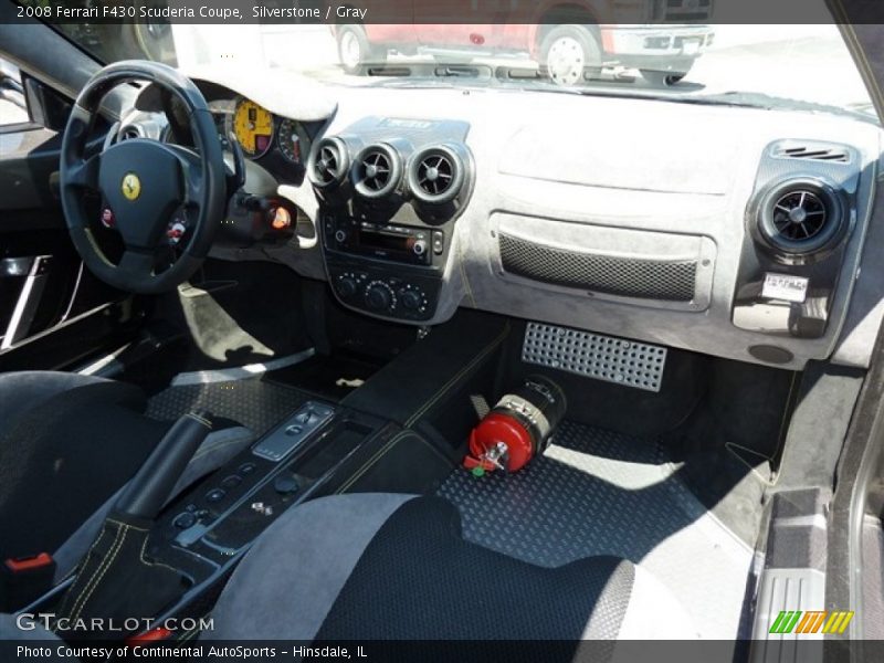 Dashboard of 2008 F430 Scuderia Coupe