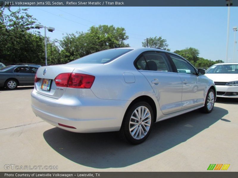 Reflex Silver Metallic / Titan Black 2011 Volkswagen Jetta SEL Sedan