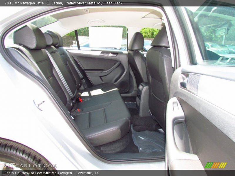 Reflex Silver Metallic / Titan Black 2011 Volkswagen Jetta SEL Sedan