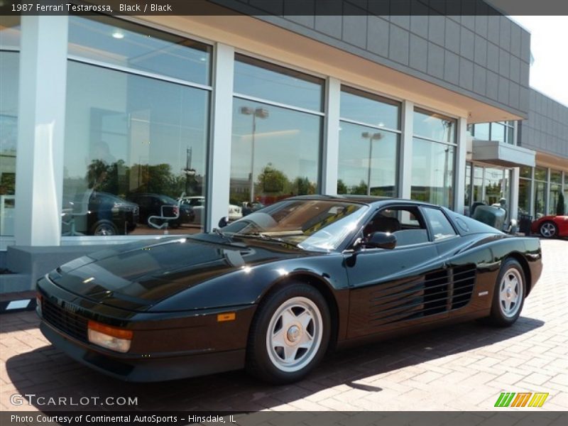 Front 3/4 View of 1987 Testarossa 