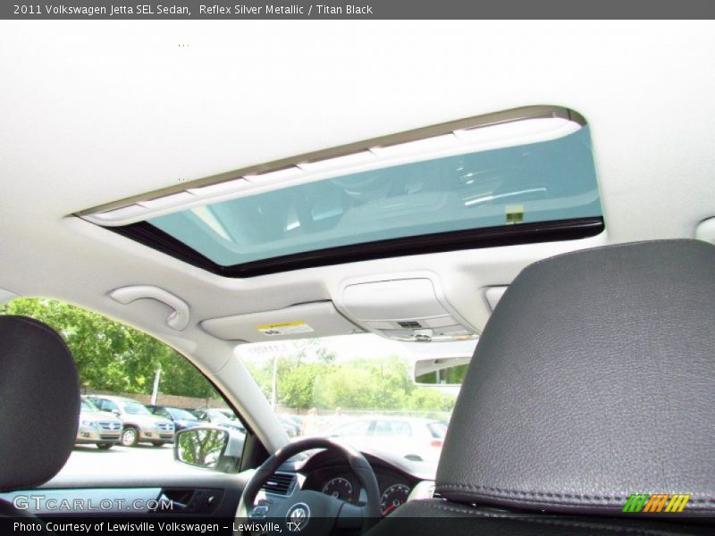 Reflex Silver Metallic / Titan Black 2011 Volkswagen Jetta SEL Sedan
