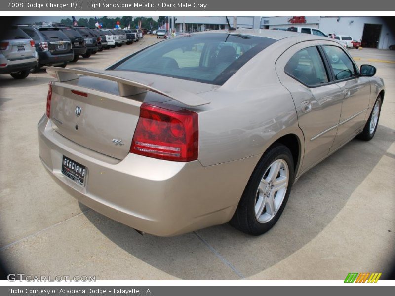 Light Sandstone Metallic / Dark Slate Gray 2008 Dodge Charger R/T