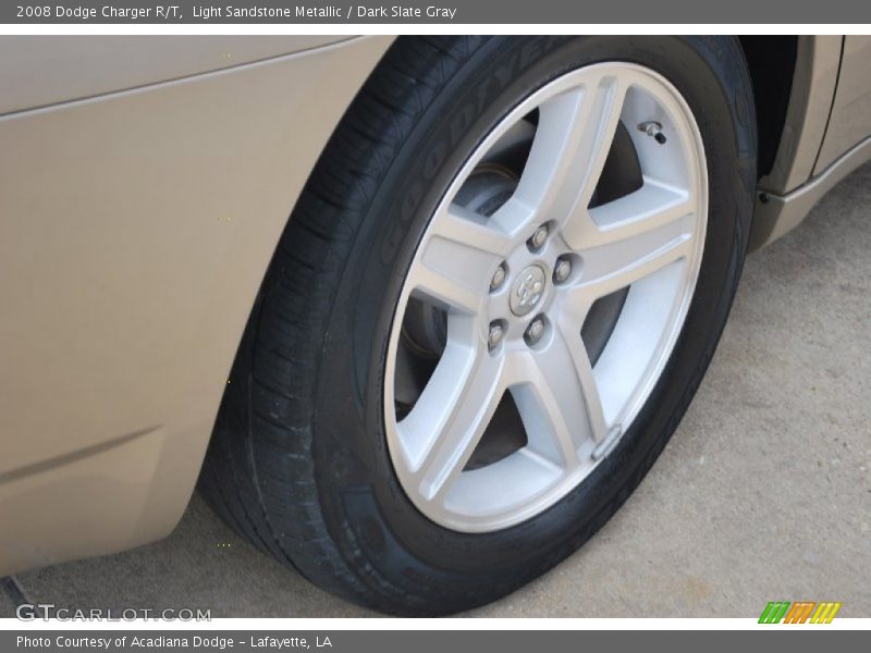 Light Sandstone Metallic / Dark Slate Gray 2008 Dodge Charger R/T