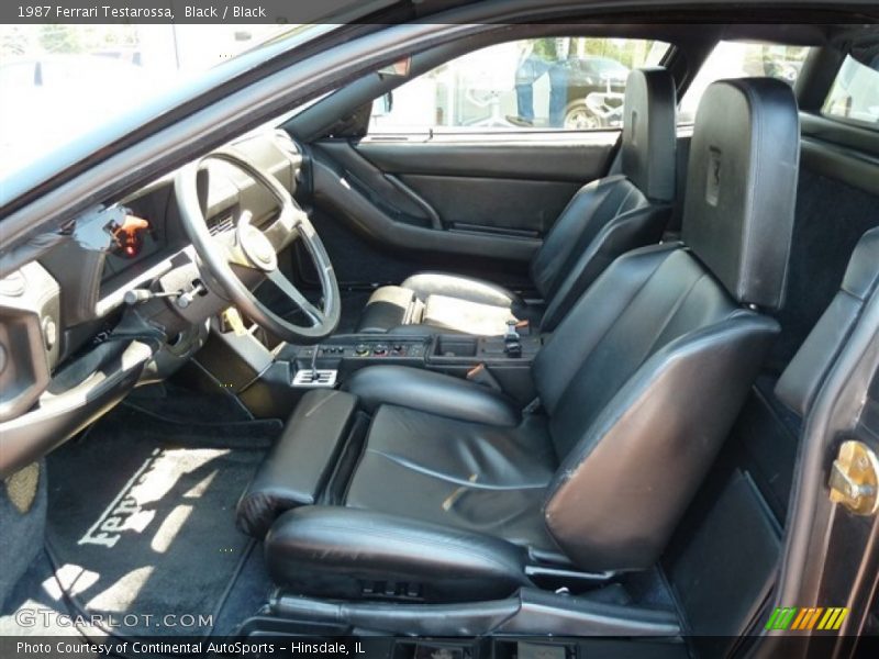  1987 Testarossa  Black Interior