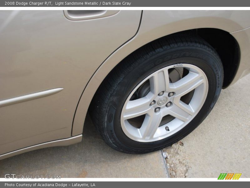 Light Sandstone Metallic / Dark Slate Gray 2008 Dodge Charger R/T