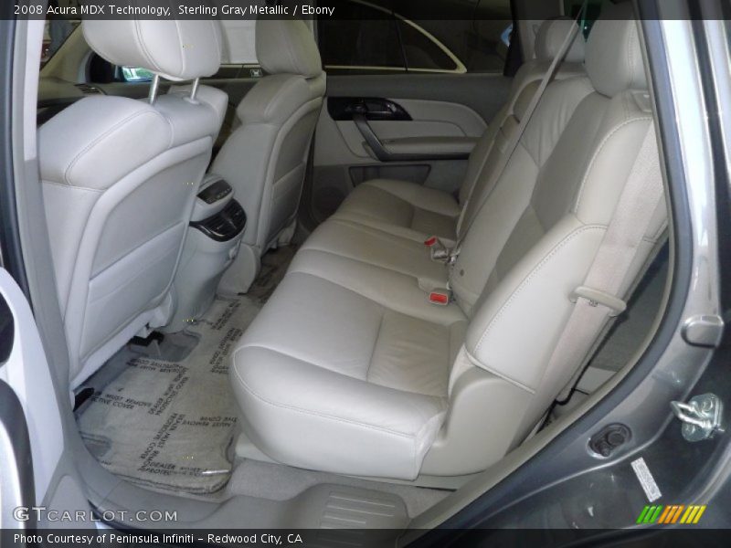 Sterling Gray Metallic / Ebony 2008 Acura MDX Technology