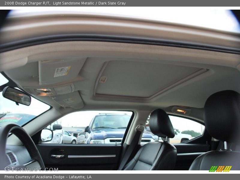 Light Sandstone Metallic / Dark Slate Gray 2008 Dodge Charger R/T