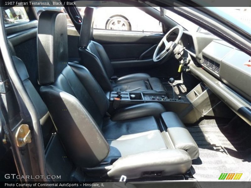  1987 Testarossa  Black Interior