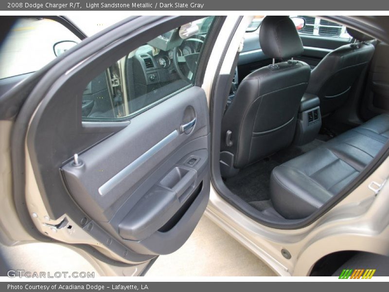 Light Sandstone Metallic / Dark Slate Gray 2008 Dodge Charger R/T