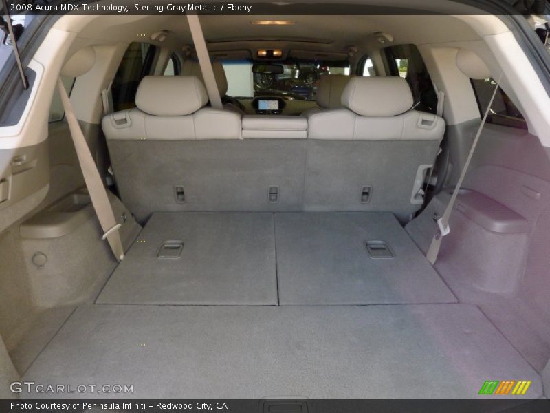 Sterling Gray Metallic / Ebony 2008 Acura MDX Technology