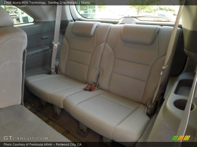 Sterling Gray Metallic / Ebony 2008 Acura MDX Technology
