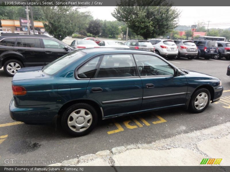 Spruce Pearl Metallic / Gray 1998 Subaru Legacy L Sedan