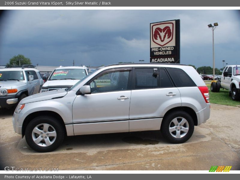 Silky Silver Metallic / Black 2006 Suzuki Grand Vitara XSport