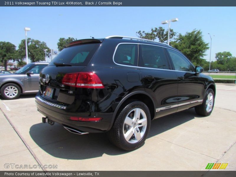 Black / Cornsilk Beige 2011 Volkswagen Touareg TDI Lux 4XMotion