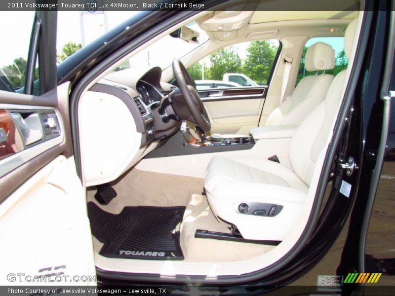 Black / Cornsilk Beige 2011 Volkswagen Touareg TDI Lux 4XMotion