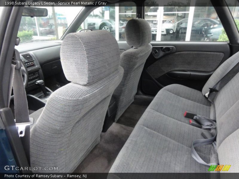 Spruce Pearl Metallic / Gray 1998 Subaru Legacy L Sedan